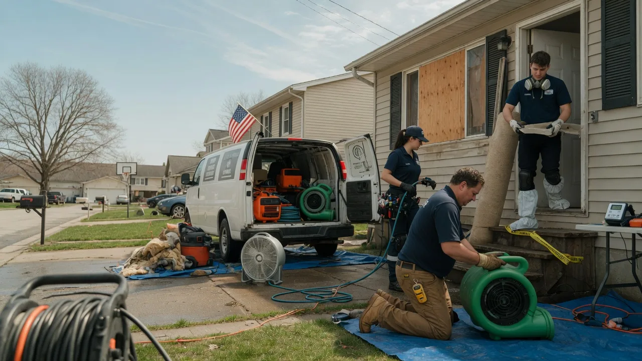 Water Damage Restoration in Stewart, MN near me